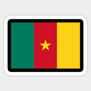 Cameroon Flag Sticker